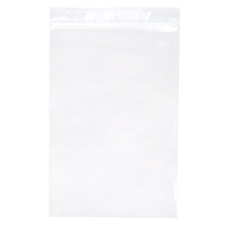 Sacchetto trasparente con chiusura a pressione 15x23cm PP 75 microns (100 pezzi) [Z3C69]