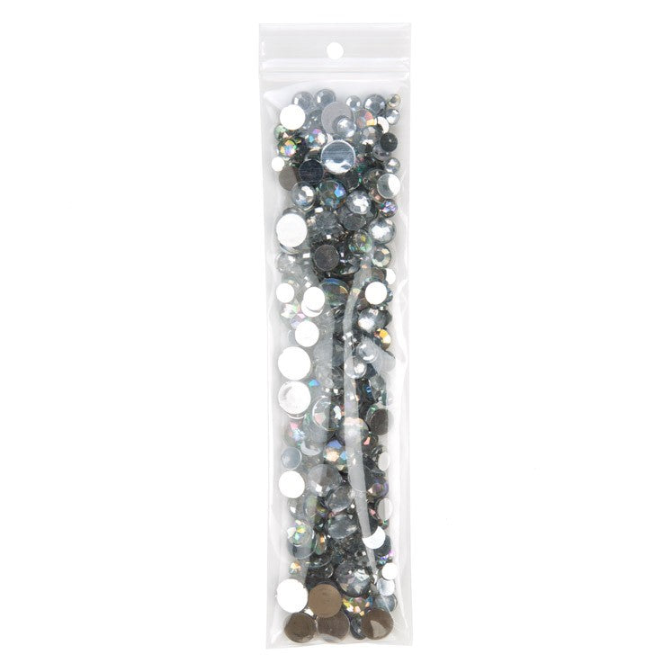 Sacchetto trasparente con chiusura a pressione e foro 5x20.5cm PP 75 microns (100 pezzi) [Z3R28]
