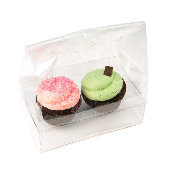 Sacchetti per 2 cupcake 17,5x10x22,5 cm [CBG2]