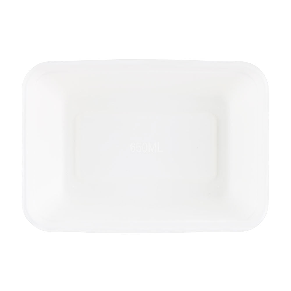 Ciotola Canna da zucchero 17x12x6 cm, 650 ml (500 pezzi) [GB-DFC01226]