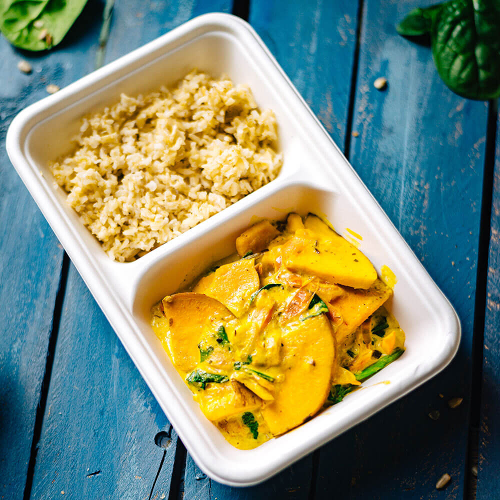 Menu bowl Canna da zucchero 1000 ml, 23x14,5x5 cm (500 pezzi) [GB-DFC01296]