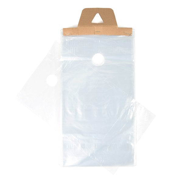 Sacchetto con foro per appendere 23x38cm (100 pezzi) [DK4]