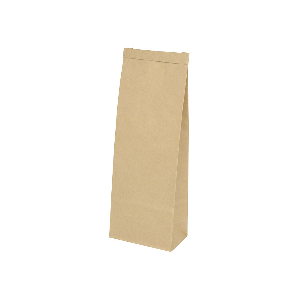 Bags Kraft brown with Closure 10x5.9x27.4 cm (500 pieces)