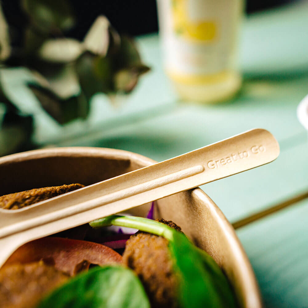 Carta forchetta 16,5 cm Marrone (1000 pezzi) [GB-DSE06360]