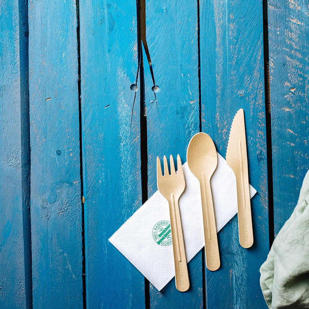 Cucchiaio di carta 16,5 cm marrone (1000 pezzi) [GB-DSE06365]