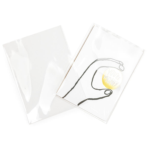 Sacchetto ecologico con soffietto 9.7x13.2cm Premium sigillabile (100 pezzi) [GC3X5NF]