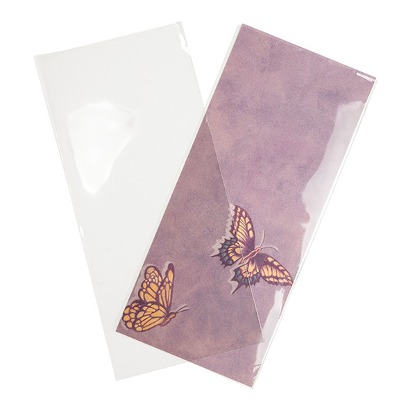 Sacchetto ecologico con soffietto 11x24.3cm Premium sigillabile (100 pezzi) [GC49NF]