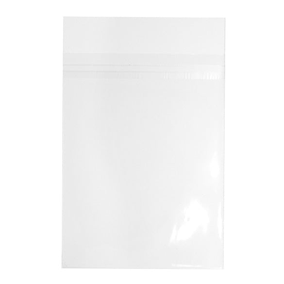 Sacchetto ecologico con soffietto 13.8x18.4cm con chiusura di protezione (100 pezzi) [GC75PC]