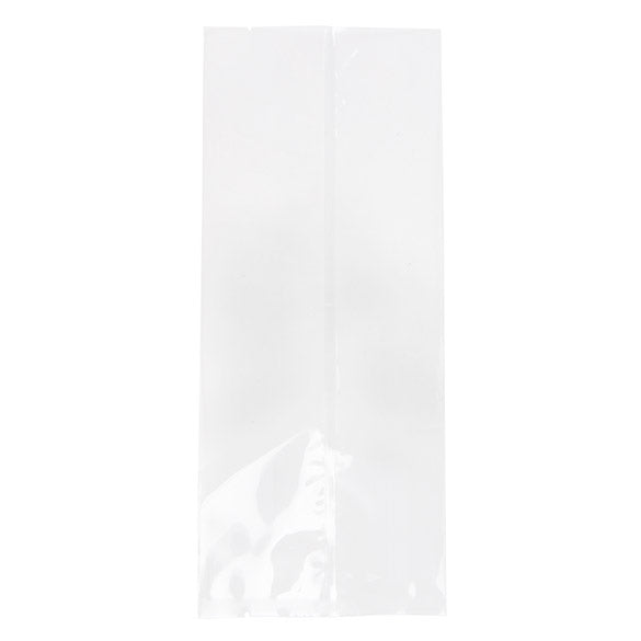 Sacchetto ecologico con soffietto 12.7x30.5cm Premium sigillabile (100 pezzi) [CHS512]