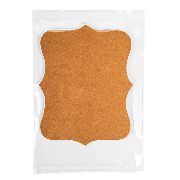 Sacchetto ecologico con soffietto 12,7x17,8cm Premium sigillabile (100 pezzi) [CHS57]