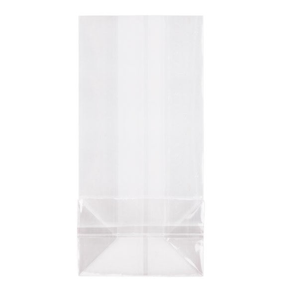 Sacchetti SOS Ecologici 7.6x5.1x16.5cm Premium con soffietto (100 pezzi) [CFBG6]