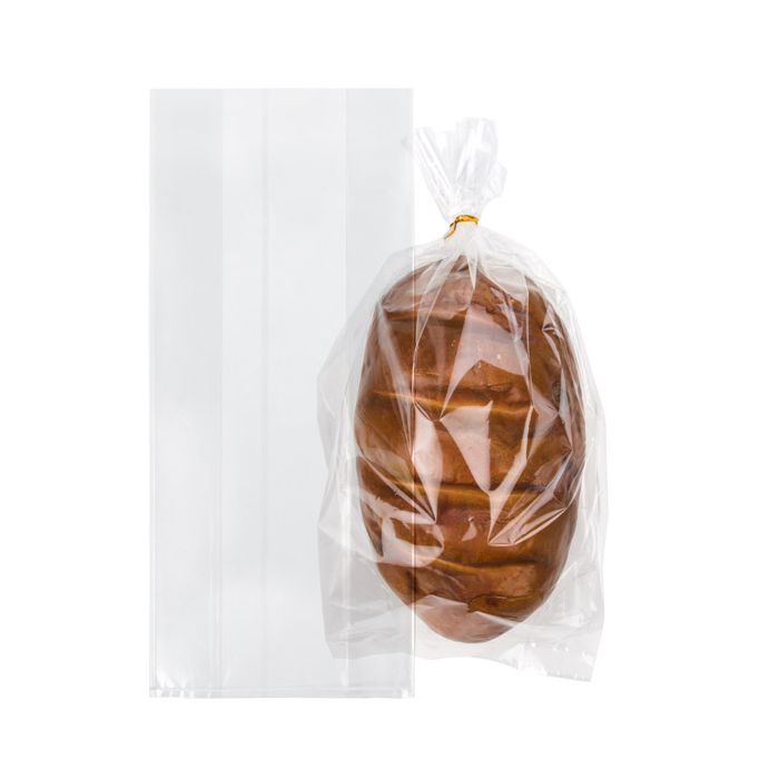 Sacchetto ecologico con soffietto 15.2x8.3x34.3cm (100 pezzi) [CSG6]