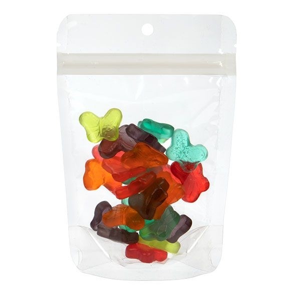 Buste doypack trasparenti compostabili 10.2x6x15.2cm | 57 grammi (100 pezzi) [ZBGE2]