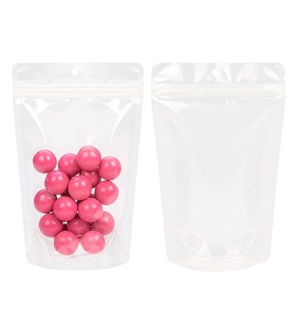 Buste doypack trasparenti compostabili 13x7.9x20.6cm | 113 grammi (100 pezzi) [ZBGE3]