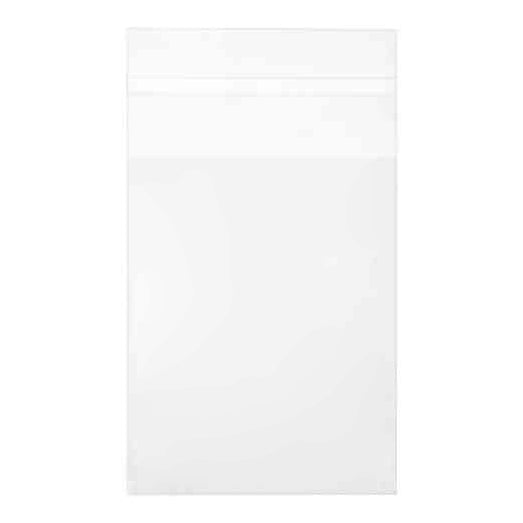 Sacchetto ecologico con soffietto richiudibile 8.3x10.5cm Qualità Premium (100 pezzi) [GC43]