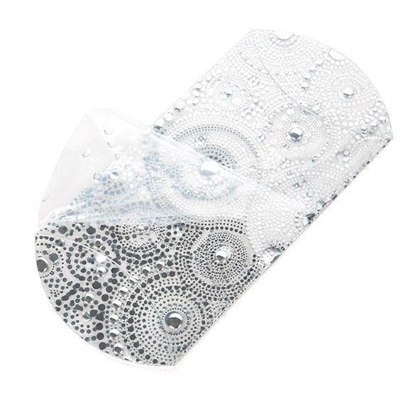 Scatole regalo in plastica con rivestimento leggero argentato 10x4x17cm (25 pezzi) [FS204]