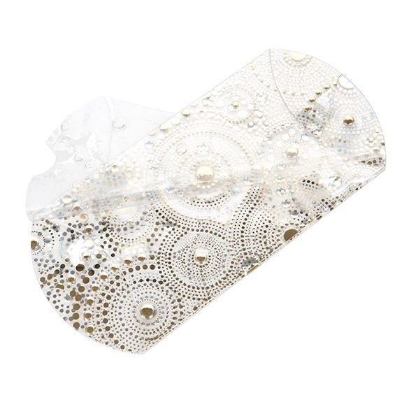 Scatole regalo in plastica con rivestimento leggero dorato 10x4x17cm (25 pezzi) [FS205]