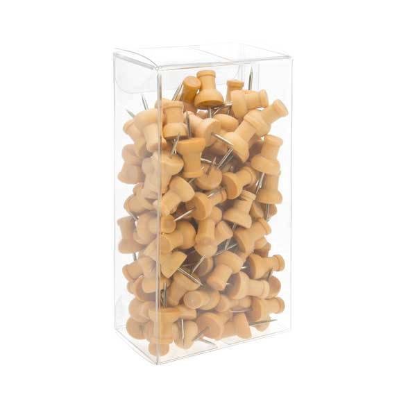 Scatole trasparenti per tartufi di cioccolato 5,4x3,5x10,8cm (25 pezzi) [FB195]