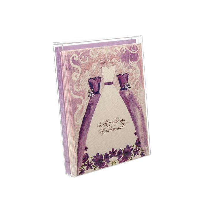 Scatole regalo 11.4x2.1x14.9cm trasparenti (25 pezzi) [FB27]