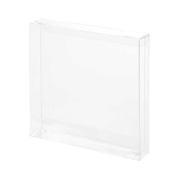 Scatole regalo 14.3x2.5x14.1cm trasparenti (25 pezzi) [FB48]
