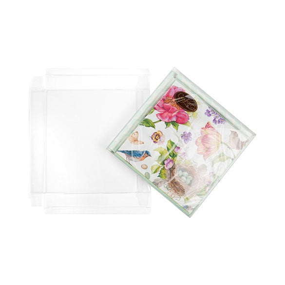 Scatole regalo 18.1x2.5x18cm trasparenti (25 pezzi) [FB70]
