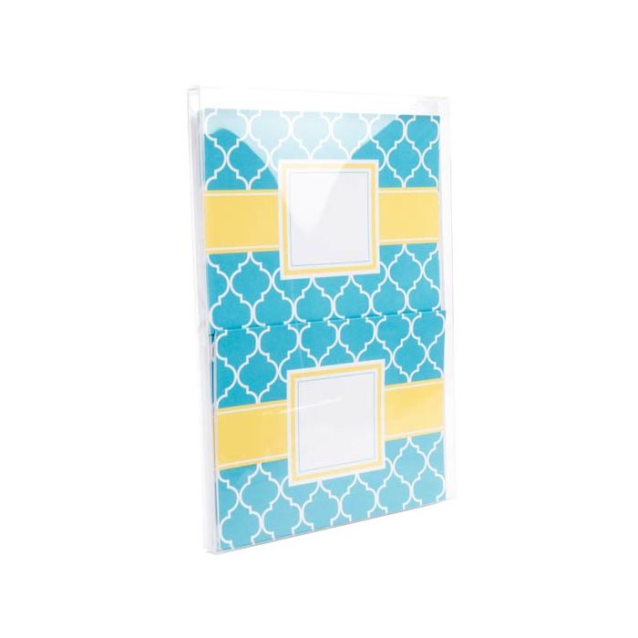 Scatole regalo 14.9x1.3x22.7cm trasparenti (25 pezzi) [FB71]