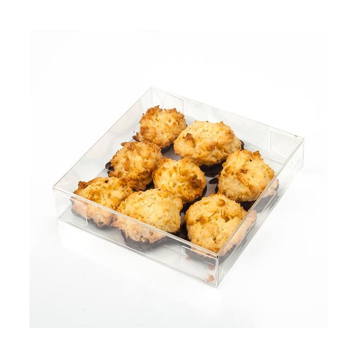 Scatole regalo 10.5x2.5x10.3cm trasparenti (25 pezzi) [FB99]