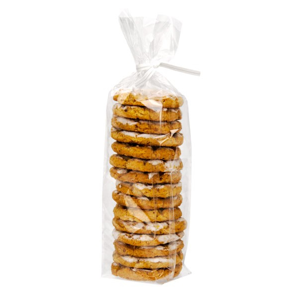 Sacchetto "trasparenza cristallina" 4.4x4.4x21.6cm con soffietto (100 pezzi) [FDAGB8]