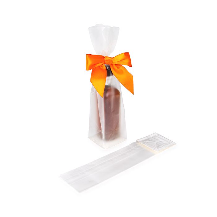 Sacchetto con fondo piatto in carta Frosted 5,1x5,1x21 cm (100 pezzi) [FFGPB11]