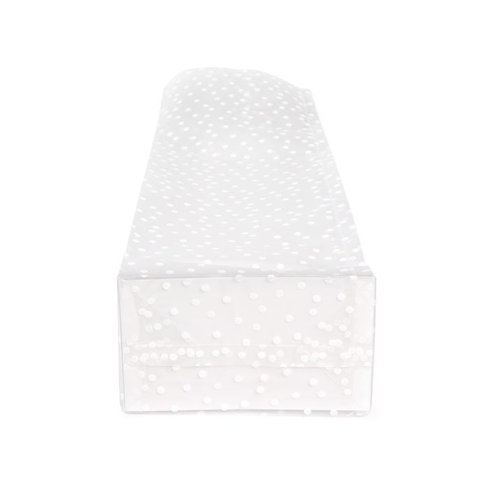 Sacchetto con fondo piatto in carta con pois 8,9x5,7x30,5 cm (100 pezzi) [FFGPB16D]