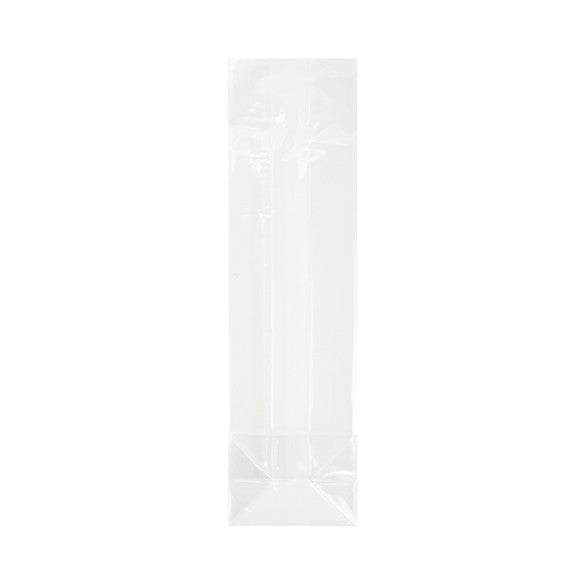 Sacchetto ultra trasparente con fondo piatto 7x5.1x25.4cm (100 pezzi) [FG17]
