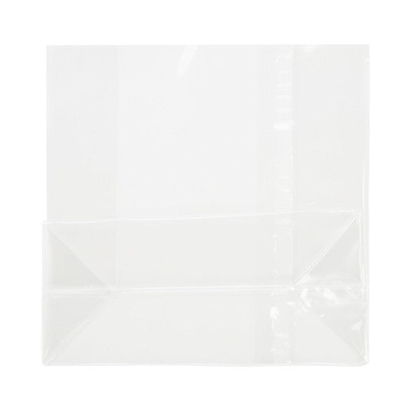 Sacchetto ultra trasparente con fondo piatto 12.7x5.7x12.7cm (100 pezzi) [FG18]