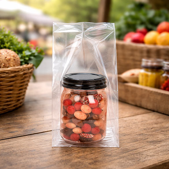 Sacchetto SOS con fondo piatto 10.2x10.2x22.9cm (100 pezzi) [FG7]
