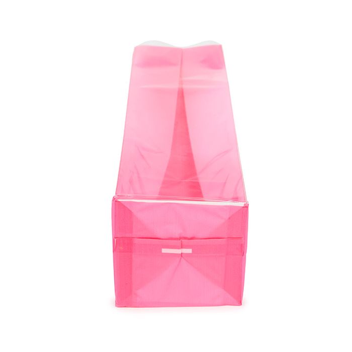 Sacchetto con fondo piatto in carta Rosa neon 5,1x5,1x21 cm (100 pezzi) [FGPB11NK]