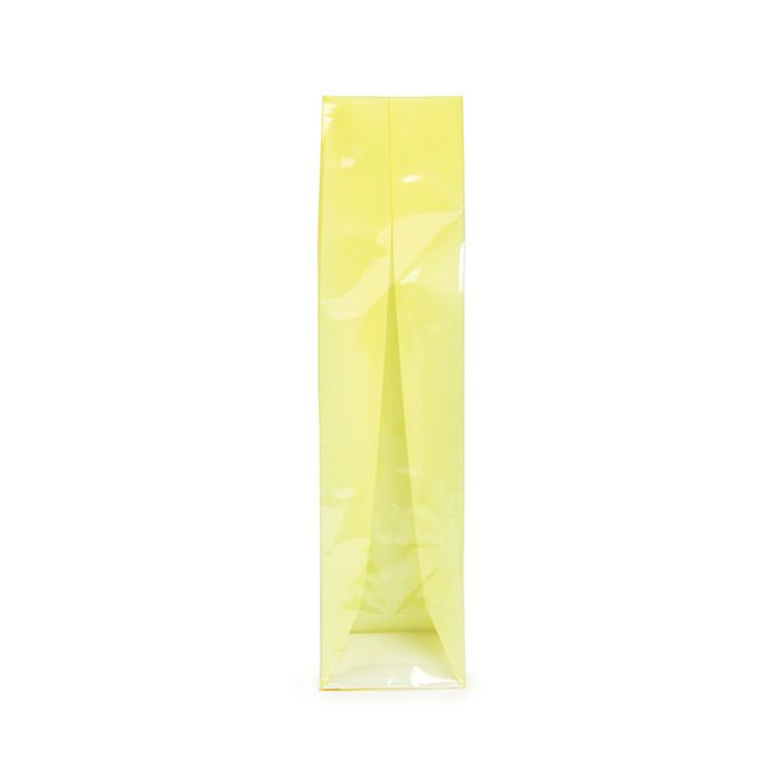 Sacchetto con fondo piatto in carta Giallo neon 5,1x5,1x21 cm (100 pezzi) [FGPB11NY]
