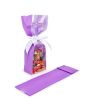 Sacchetto con fondo piatto in carta Viola neon 7x5,1x25,4 cm (100 pezzi) [FGPB17NP]