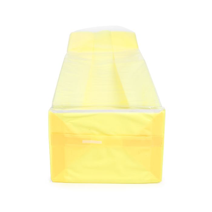 Sacchetto con fondo piatto in carta Giallo neon 7x5,1x25,4 cm (100 pezzi) [FGPB17NY]