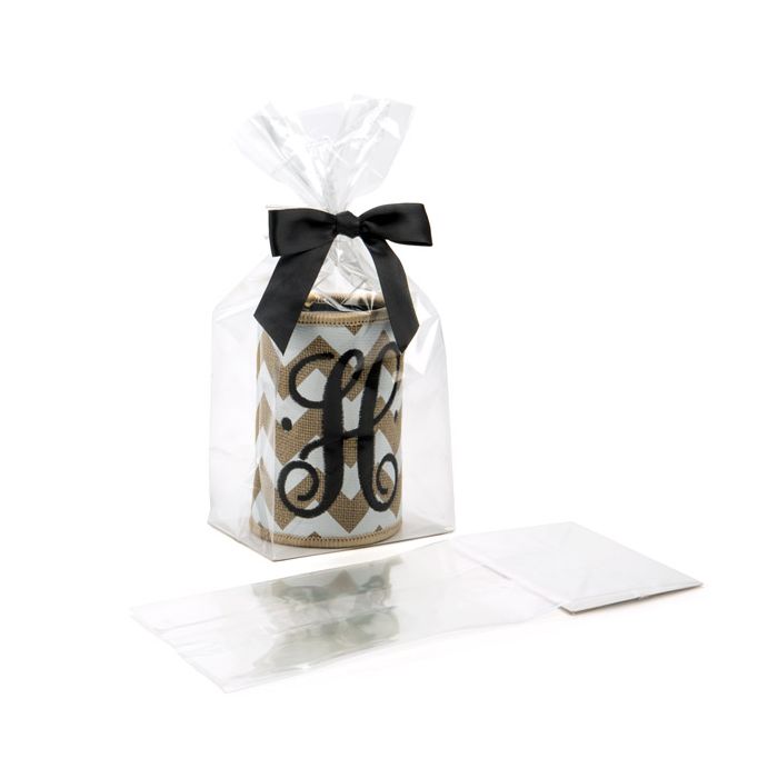 Sacchetto con fondo pieghevole 10.2x7.6x25.4cm con inserto in carta (100 pezzi) [FGPBH5]