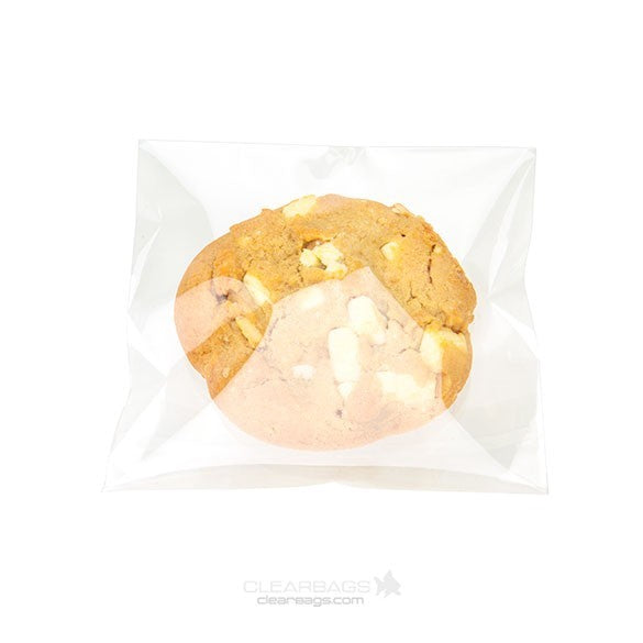 Sacchetto di plastica trasparente 11x11cm con chiusura adesiva (100 pezzi) [B44]
