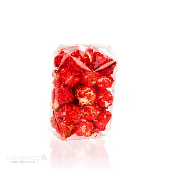 Sacchetto SOS trasparente con fondo piatto 5.1x3.8x12.7cm (100 pezzi) [FGCC3]
