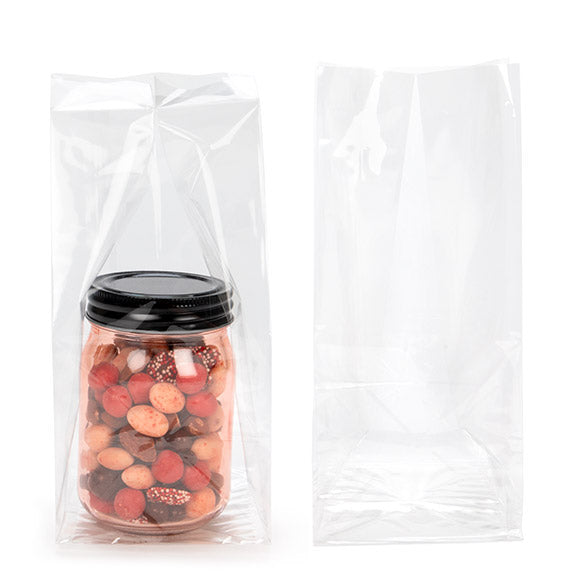 Sacchetto SOS con fondo piatto 10.2x10.2x22.9cm (100 pezzi) [FG7]