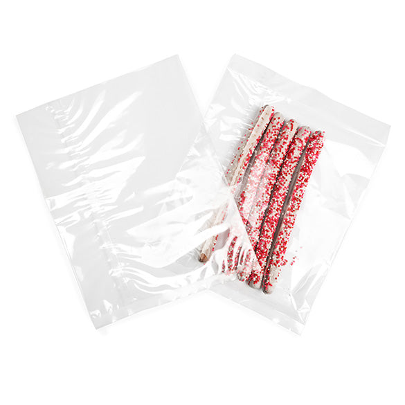 Sacchetto di plastica trasparente 20.3x25.4cm 30 microns sigillabile a caldo (100 pezzi) [SFB810]