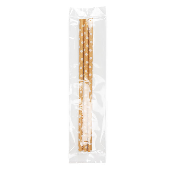Sacchetto di plastica trasparente "Heat Seal" 5.1x20.3cm laminato (100 pezzi) [SLB28]