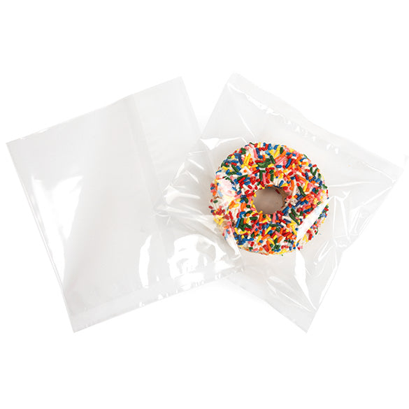 Sacchetto di plastica trasparente "Heat Seal" 15.2x15.2cm laminato (100 pezzi) [SLB66]