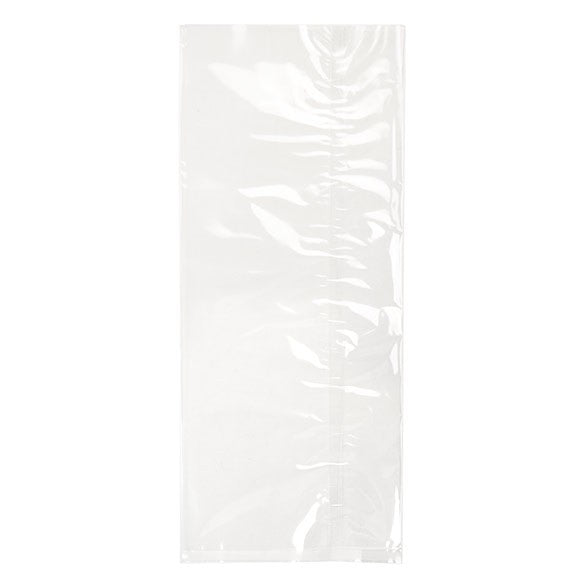 Sacchetto di plastica trasparente 12.7x30.5cm 30 microns sigillabile a caldo (100 pezzi) [SFB512]