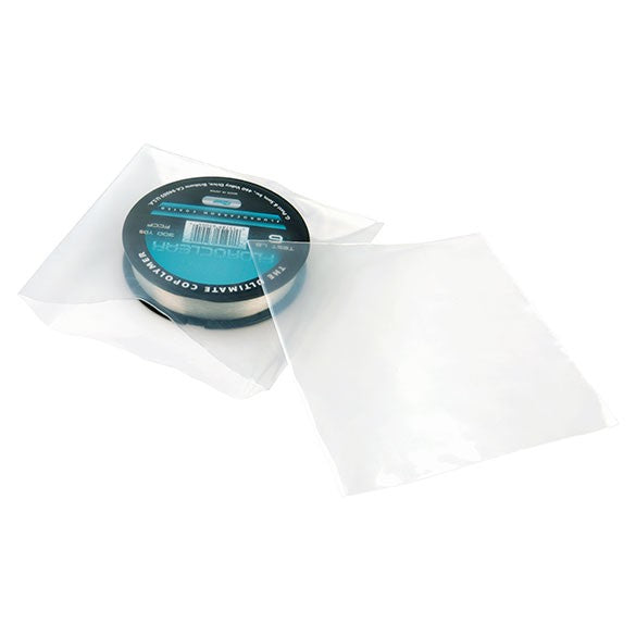 Sacchetto di plastica trasparente 15.2x15.2cm LDPE 100 microns (100 pezzi) [PE466]