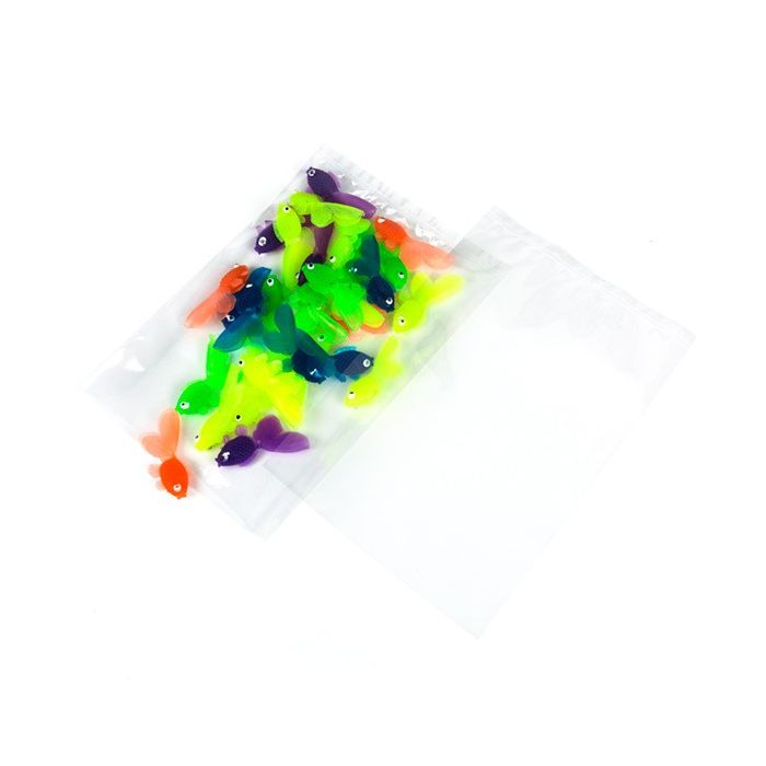 Sacchetto di plastica 12,7x17,8cm polipropilene trasparente (100 pezzi) [FP1H57]