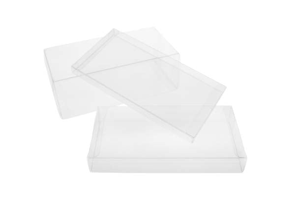 Scatole trasparenti 14.2x1.6x11.6cm (25 pezzi) [FPB12]