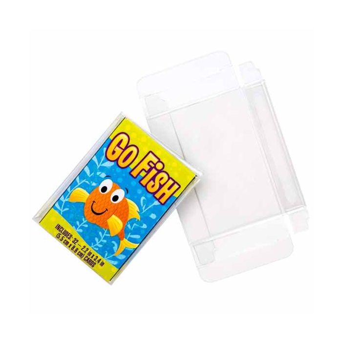 Scatole trasparenti 6.7x1.6x9cm (25 pezzi) [FPB159]