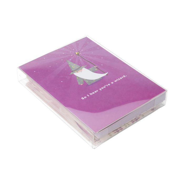 Scatole trasparenti 12.1x2.5x15.7cm (25 pezzi) [FPB161]